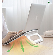Giá đỡ laptop - máy tính bảng tản nhiệt để bàn tiện lợi nhỏ gọn - Hàng chính hãng ( Giao màu ngẫu nhiên ) thumbnail