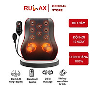 ￼Gối Massage Cổ Vai Gáy, Máy Massage Hồng Ngoại Giảm Nhức Mỏi Toàn Thân 20 Bi Cao Cấp Thế Hệ Mới