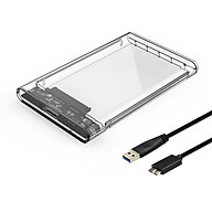 Hộp Đựng Ổ Cứng Di Động HDD Box 2.5 VINETTEAM USB 3.0 Nhựa Trong Suốt Tốc thumbnail