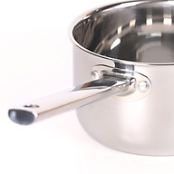 Quánh INOX 304 Cao Cấp 3 Lớp Liền Khối Size 16cm Model Emer EM16 Hàng Chính Hãng KALPEN