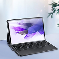 Bao da kèm bàn phím cho SamSung Galaxy Tab S10 Lite , S10 Fe , Tab S9 , TB S9 Fe chính hãng Dux Ducis có bàn di chuột TrackPad - Hàng chính hãng