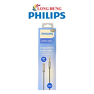 Cáp AV nối dài 3.5mm dây trơn Philips Audio Cable SWA4231 - Hàng chính hãng