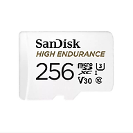 Thẻ nhớ MicroSD Sandisk High Endurance 256GB (SDSQQNR-256G-GN6IA) - Hàng chính hãng