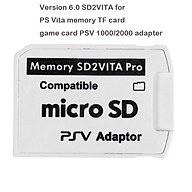 Adapter PSV Vita 1000 2000 TF Card Holder 3.65 System SD Micro-sd Card Conversion Set 6.0 Version thumbnail