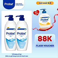 Bộ 2 sữa tắm diệt khuẩn Protex Fresh sạch sảng khoái 450ml chai thumbnail