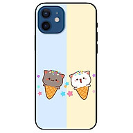 Ốp lưng dành cho Iphone 11 - 11 Pro - 11 Pro Max mẫu Couple Kem