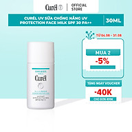 UV Sữa Chống Nắng Curel UV Protection Face Milk SPF 30 PA++ 30ml thumbnail