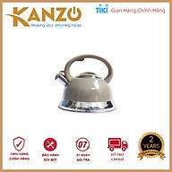 Ấm đun nước bếp từ Kanzo KZ-G58 còi báo Inox 304 - Hàng chính hãng - Chất lượng Đức thumbnail