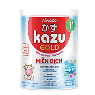 [Tinh tuý dưỡng chất Nhật Bản] Sữa bột KAZU MIỄN DỊCH GOLD 810g 1+ (từ 12 tháng đến 24 tháng) thumbnail