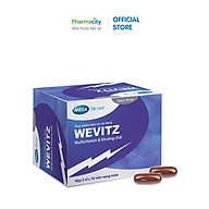 Viên bổ sung vitamin và khoáng chất WeVitz (Hộp 5 vỉ x 10 viên) thumbnail