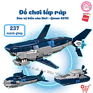 Đồ chơi lắp ráp xếp hình Qman 42113 - Bảo vệ biển sâu (237 mảnh ghép) - Dành cho bé từ 6 tuổi