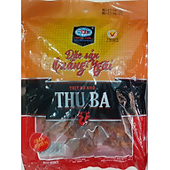 Đồ ăn vặt khô bò miếng mềm cay ngon Thu Ba 200gr truyền thống đặc sản thumbnail