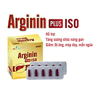 Bổ gan, Tăng cường Chức năng gan với Arginine 400mg. Dạng nang mềm dễ sử thumbnail