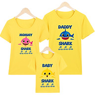 Áo thun gia đình Baby Shark ATGD71-Vàng thumbnail