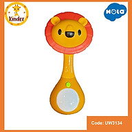 Đồ chơi xúc xắc cầm tay hình động vật có đèn và nhạc Hola Toys - UW3134 thumbnail
