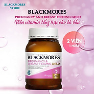 Blackmores Pregnancy And Breast Feeding Gold - Viên uống bổ sung vitamin tổng hợp cho bà bầu 60 viên thumbnail