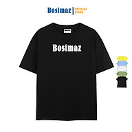 Áo thun Unisex Bosimaz TS012 cổ tròn tay lỡ phom rộng in logo thumbnail