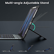 Bao Da Kèm Bàn Phím cho iPad Pro 11 inch / iPad Pro 13 inch 2024 M4 Nillkin Bumper Combo Case Keyboard- Hàng Chính Hãng