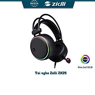Tai nghe Gaming Zidli ZH29 (7.1,USB, Led) - Hàng chính hãng thumbnail