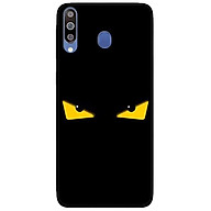 Ốp lưng dành cho Samsung M30 mẫu Mắt Vàng Nền Đen