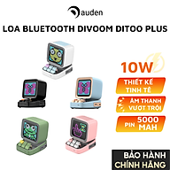 Loa bluetooth Divoom Ditoo Plus 10W - Hình dáng máy tính cổ, màn hình LED 256 Full RGB, tích hợp nhiều tính năng trên app Divoom - HÀNG CHÍNH HÃNG