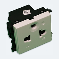 Ổ cắm đơn 3 chấu 16A, size M (F1426UESM_WE_G19)