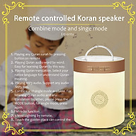 SQ112 Muslim Gift The Koran BT Connection Colorful Lighting Speaker thumbnail