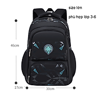 Balo học sinh cấp 1 và 2 siêu nhẹ chống gù chống nước cao cấp phong cách nhật bản