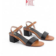 Giày Sandal Cao Gót 3cm Mix Nhiều Màu Pixie X476 thumbnail