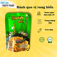 Bánh que Thái Lan Lotus Biscuit Stick gói 55g, Bim Bim Que thái vị rong biển, snack que thái lan chính hãng Tasty Food thumbnail