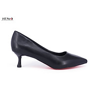 Giày cao gót HT.NEO 5p gót nhọn trơn mũi nhọn, thiết kế đơn giản thumbnail