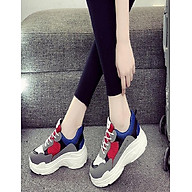 Giày sneaker nữ đế độn cao cấp phong cách Hàn Quốc thumbnail