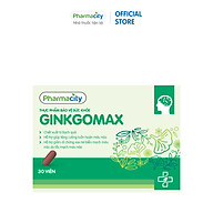 Thực phẩm hỗ trợ tuần hoàn máu não GinkgoMax Hộp 30 viên thumbnail