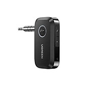 Ugreen 90748 pin 15 tiếng xa 15M jack cắm Audio AUX 3.5mm Thiết bị nhận Bluetooth 5.3 hỗ trợ Kết nối cùng lúc 2 điện thoại CM596. 20090748 - Hàng chính hãng