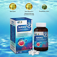 Viên uống bổ sung canxi, vitamin D3 NANO CANXIMIN-F- 30 viên thumbnail
