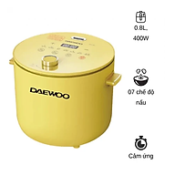 Nồi cơm điện đa chức năng Daewoo DWRC-Y201 1L lòng nồi phủ Ceramic, với 7 chế độ nấu -Hàng chính hãng