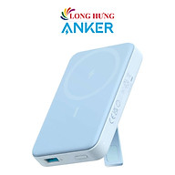 Sạc dự phòng có chân đế từ tính không dây Anker 633 MagGO 10000mAh A1641 - Hàng chính hãng