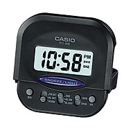 Đồng hồ báo thức du lịch - để bàn điện tử Casio PQ-30B-1DF màu đen 6X6cm thumbnail