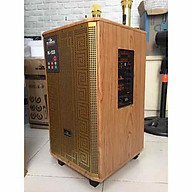 Loa kéo karaoke Kiomic K123 kèm 02 mic cao cấp - Hàng Chính Hãng
