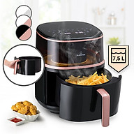 NỒI CHIÊN KHÔNG KHÍ NÓNG AIR BLOOM VỚI CHỨC NĂNG HẤP KLARSTEIN 7.5L Hàng Chính Hãng