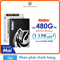 Ổ cứng SSD KingSpec 480GB SATA 2.5 P4 480G - Hàng Chính Hãng thumbnail