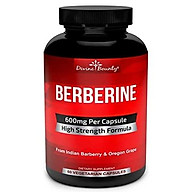 Pure Berberine Complex - 600mg Per Capsule Berberine HCl Supplement thumbnail