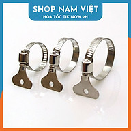 Đai Siết Cổ Dê Inox Chịu Tải Nặng, Có Tay Vặn