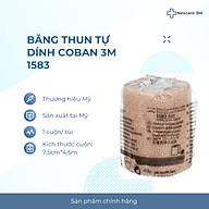 Băng thun y tế tự dính 3M Coban 1583, size 7,5cm*4,5cm - 1 cuộn/túi |  Xuất xứ Mỹ