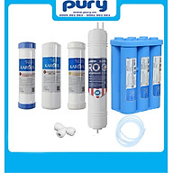 Combo 10 Lõi lọc Karofi - Đúc Nguyên Khối SMAX Hiệu Suất Cao HP 6.2 - Màng RO 100GDP USA - Alkaline - Hydrogen - Hàng Chính Hãng