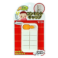 Bộ 3 set 8 bịt ổ điện an toàn cho bé nội địa Nhật - Tặng túi zip 3 kẹo mật ong Senjaku thumbnail