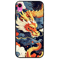 Ốp lưng cho iPhone X - iPhone Xs - Xs Max - XR - iPhone 11 - 11 Pro Max - Rồng Xanh Cam - Hàng Chính Hãng