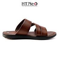 Sandal nam HT.NEO, da cao cấp, thiết kế đơn giản, trẻ trung, da cao cấp, đi êm chân SD134 thumbnail