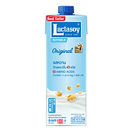 Thùng 12 Hộp Sữa Đậu Nành Lactasoy Nguyên Chất (1000ml Hộp) thumbnail