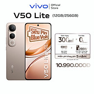 Điện thoại vivo V50 Lite (12GB/256GB) - Hàng chính hãng - Bảo hành 12 tháng - 1 Đổi 1 trong tháng đầu tiên